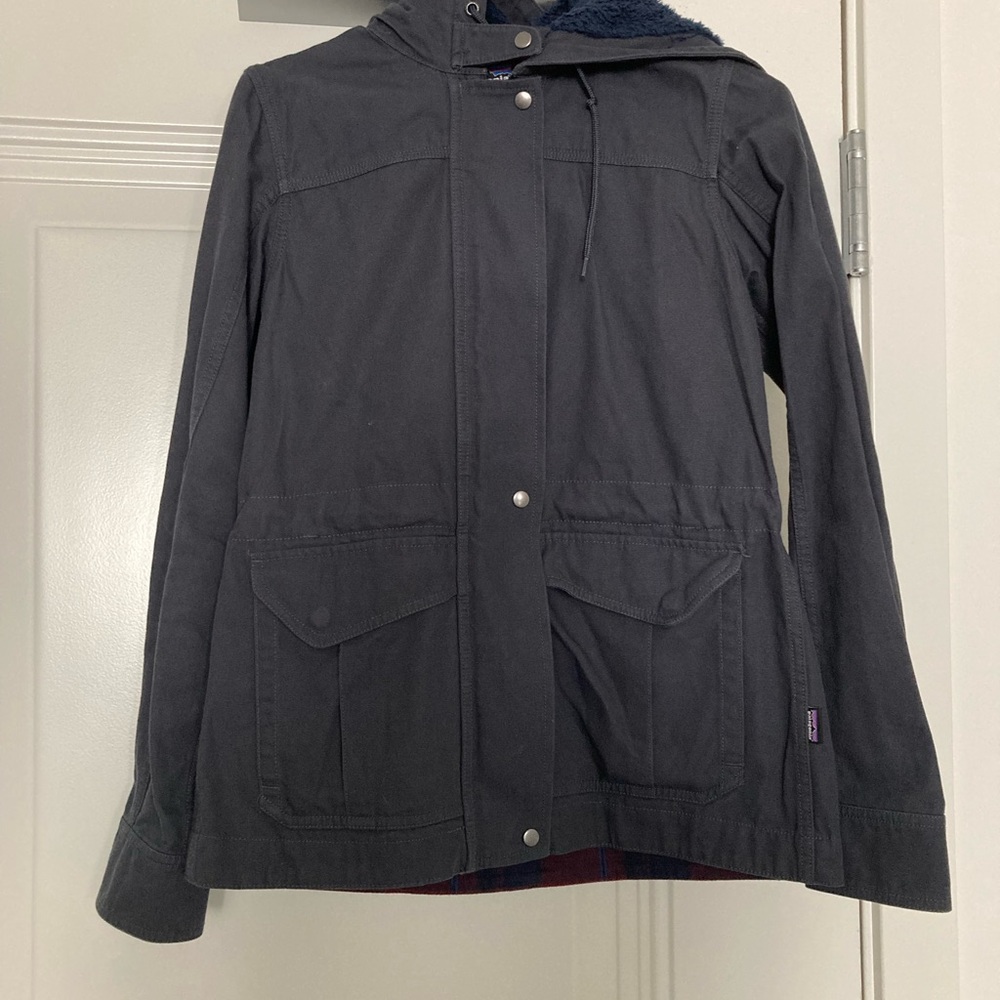 Patagonia Blue Hooded Jacket